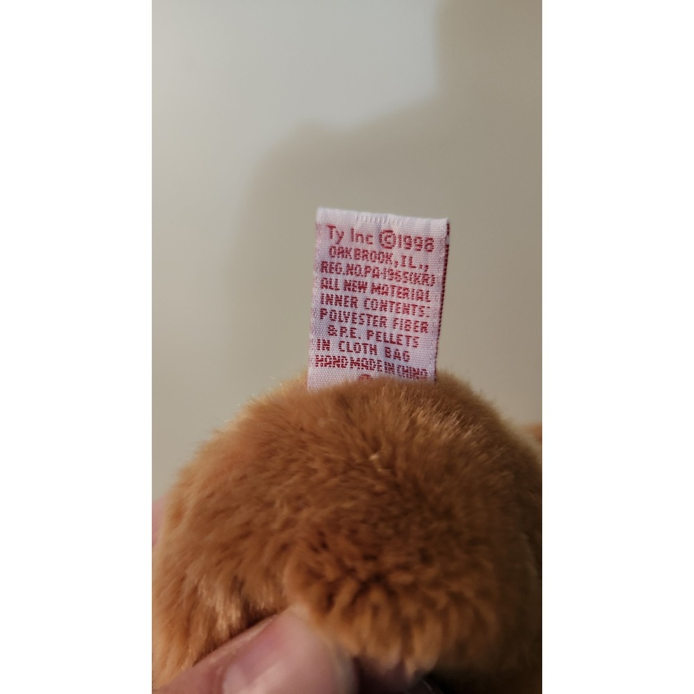 🚦VERY RARE Ty Beanie Buddy HUMPHREY -1st Gen - Retired 1998 - Very Good Used - Picture 5 of 5